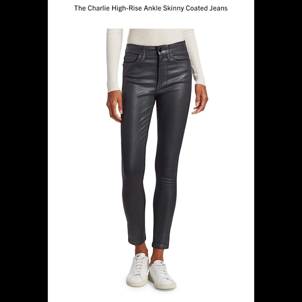 NWT! JOE'S Jeans Gunmetal High-Rise Skinny Jeans